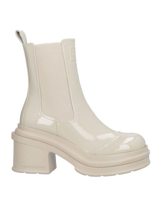ARMANI EXCHANGE Natural Ankle Boots