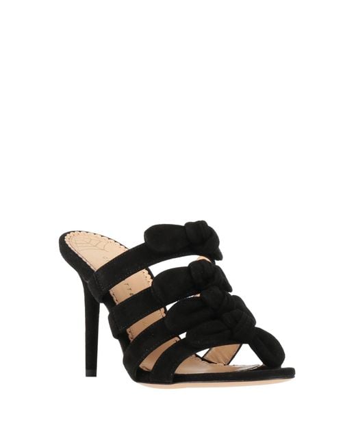 Charlotte Olympia Black Sandals Leather