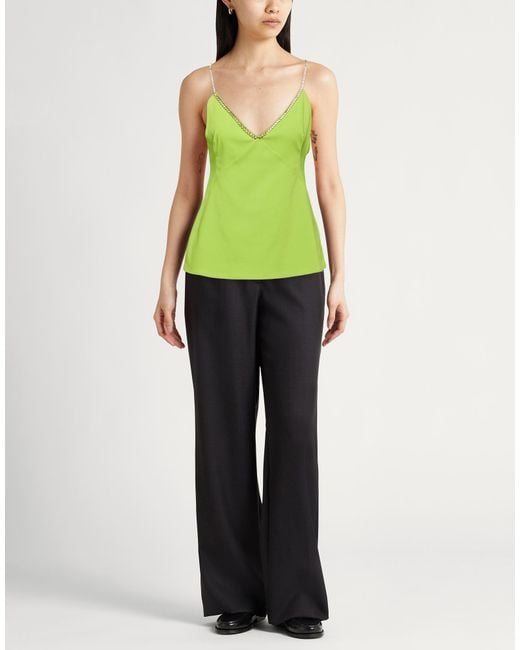 Liu Jo Green Top Polyester, Elastane