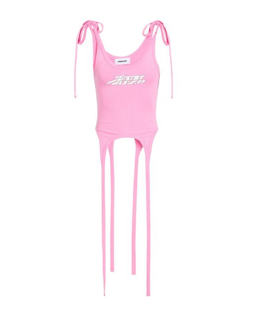 Ambush Pink Top Cotton, Elastane