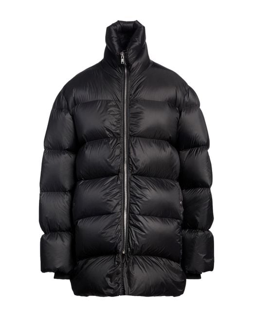Rick Owens Black Puffer Polyamide for men