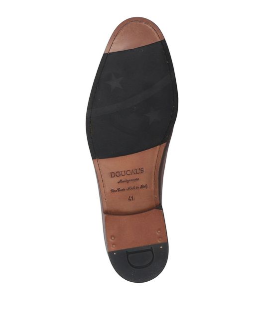 Doucal's Gray Panarea Loafers Leather for men