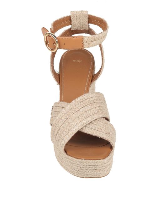 Maje Natural Espadrilles