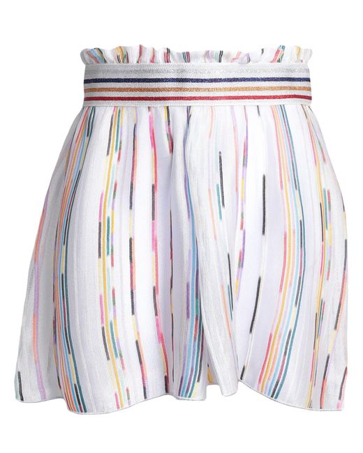 Missoni White Beach Shorts And Trousers