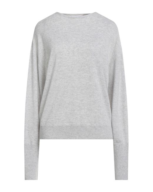 Antonelli Gray Light Sweater Virgin Wool, Cashmere, Silk