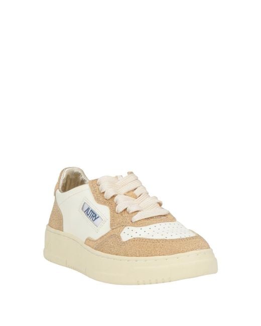 Autry Natural Sneakers Leather