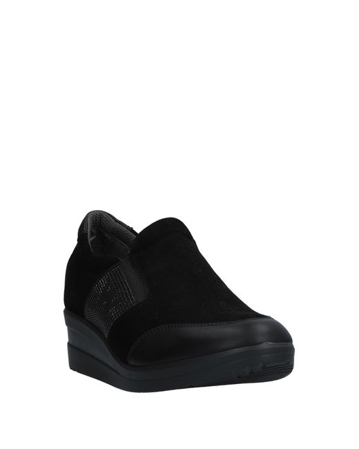 Melluso Walk Black Loafers