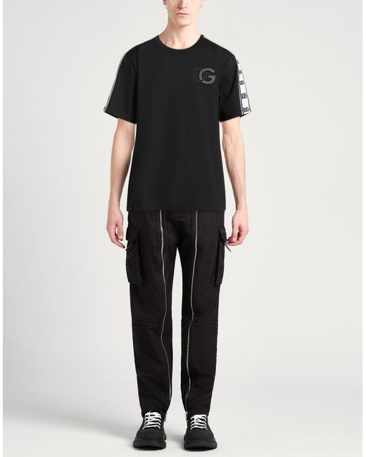 Dolce & Gabbana Black T-Shirt for men