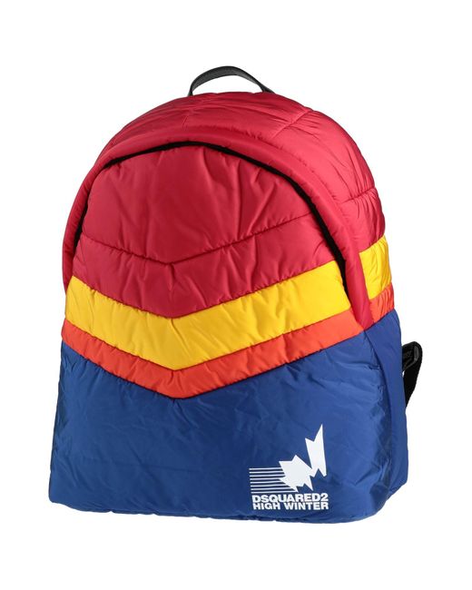 DSquared² Blue Backpack for men