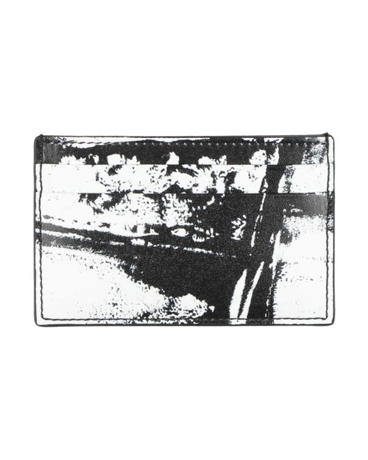 McQueen Metallic Cardholder Leather for men