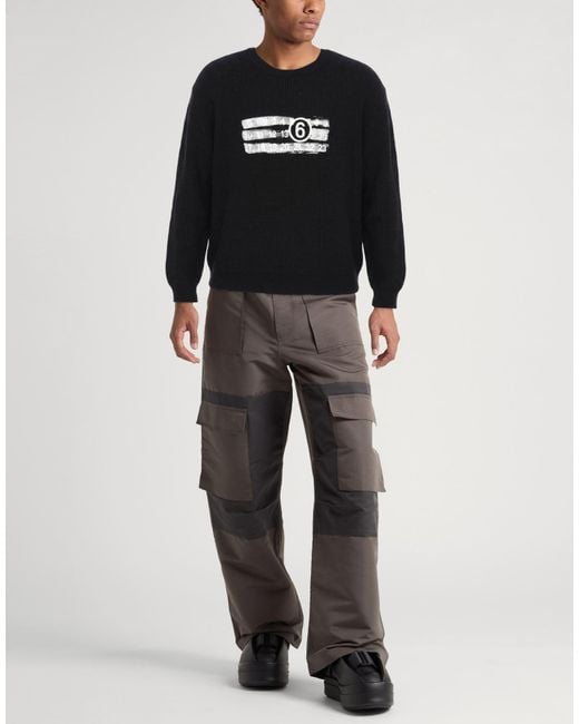 Pullover MM6 by Maison Margiela de hombre de color Black
