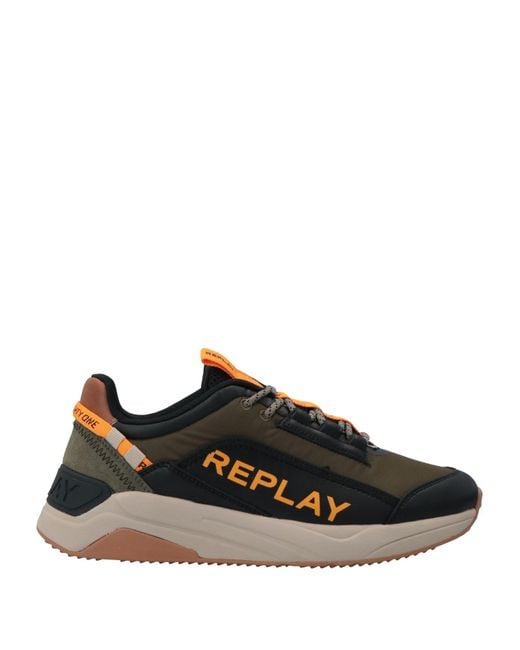 Replay Black Trainers for men
