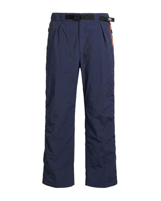 Dickies Blue Pants Polyamide for men