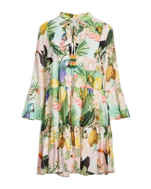 CONNOR & BLAKE Green Mini Dress