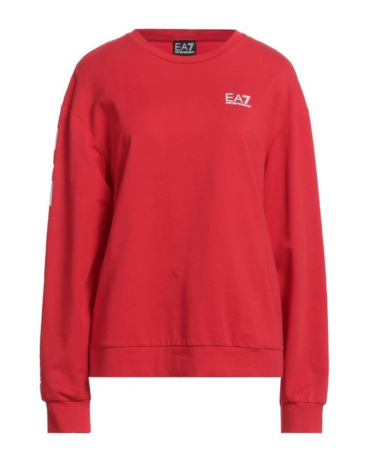 EA7 Red Sweatshirt