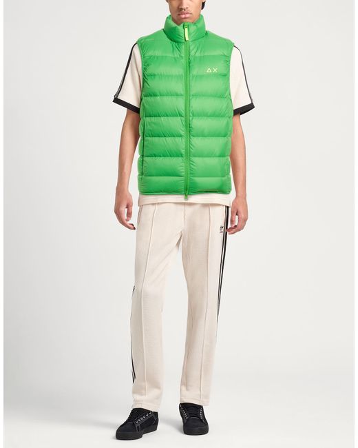Sun 68 Green Gilet for men