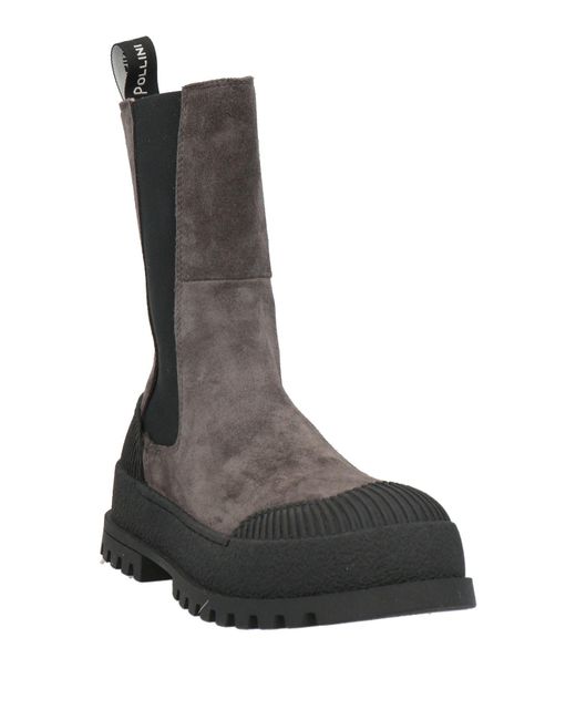 Pollini Black Ankle Boots