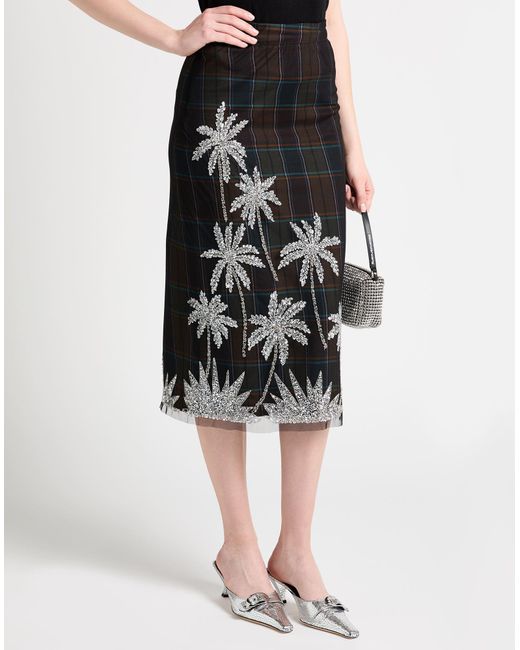 Essentiel Antwerp Black Midi Skirt