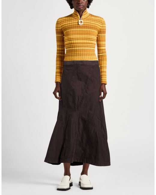 MAX&Co. Black Denim Skirt