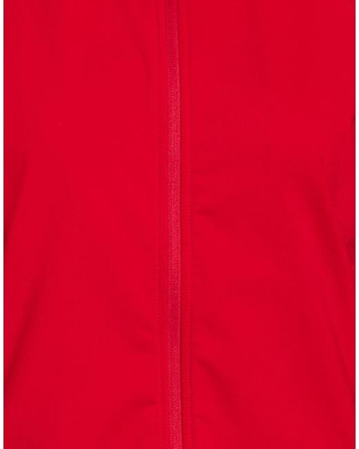 EA7 Red Sweatshirt Polyester, Elastane