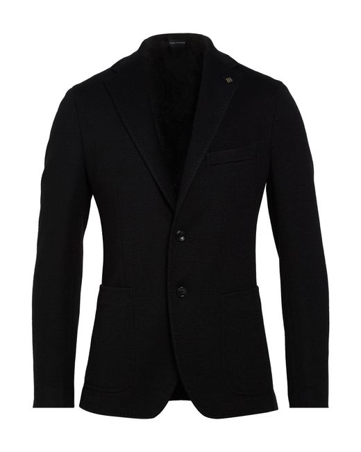 Tagliatore Black Blazer for men