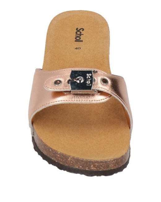 Scholl Metallic Sandals