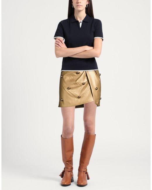 Nenette Natural Mini Skirt