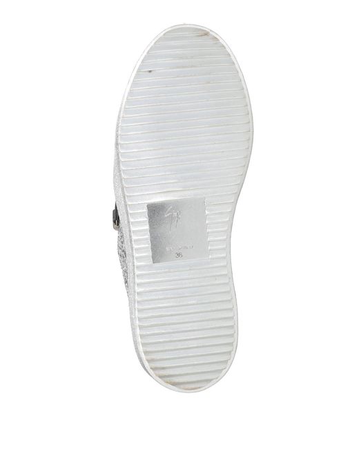 Giuseppe Zanotti White Sneakers Leather