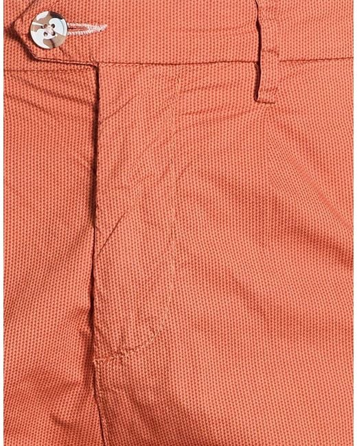 Sseinse Orange Pants for men
