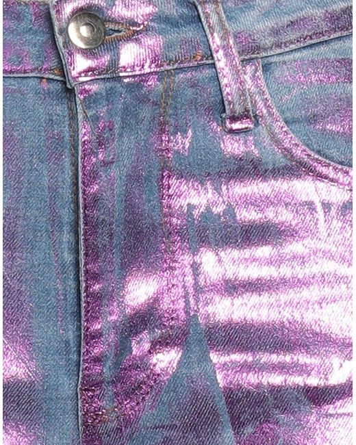 Madison Maison Purple Jeans Cotton, Elastane