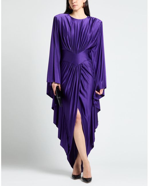 Alexandre Vauthier Maxi Dress in Purple Lyst UK