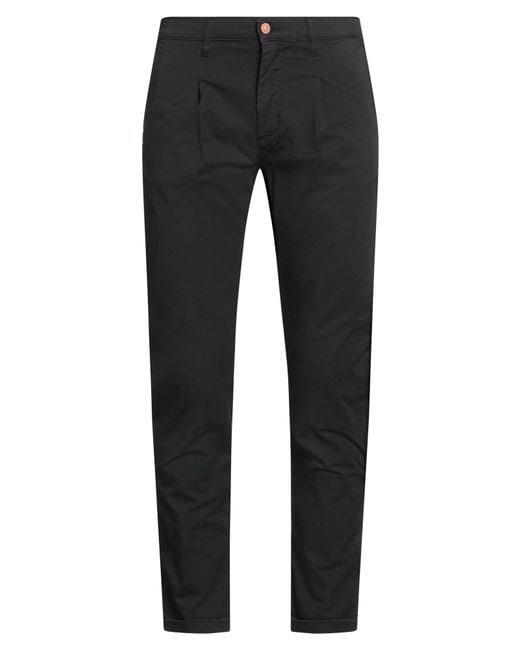 Daniele Alessandrini Black Pants for men