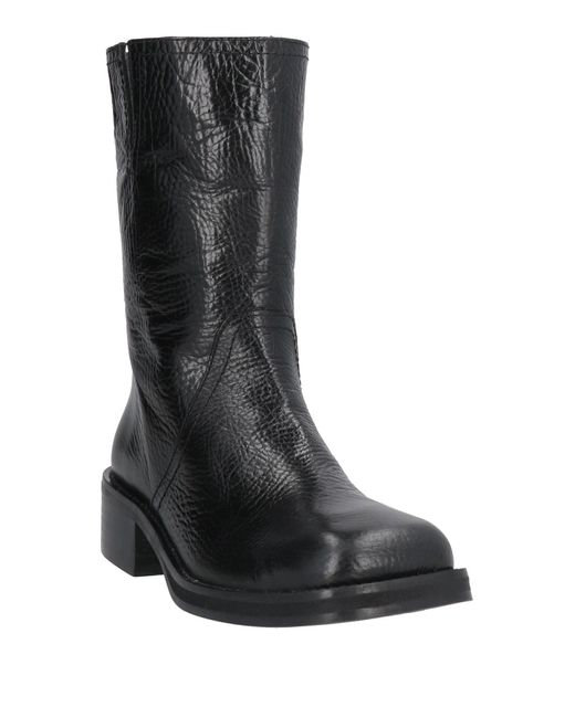 Ras Black Ankle Boots
