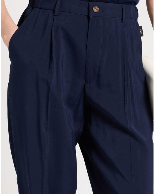 Hevò Blue Pants Viscose, Polyester