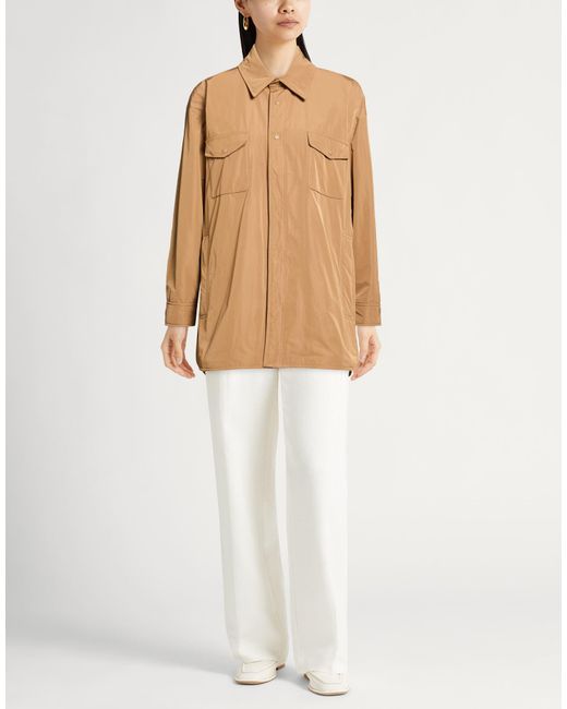 Aspesi Natural Camel Shirt Polyester