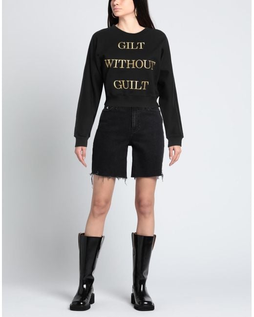 Moschino Black Sweatshirts