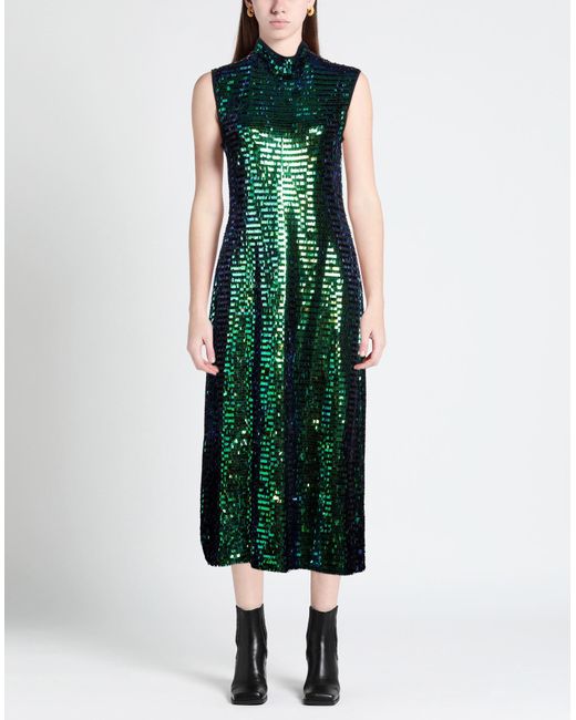 Stine Goya Green Midi-Kleid