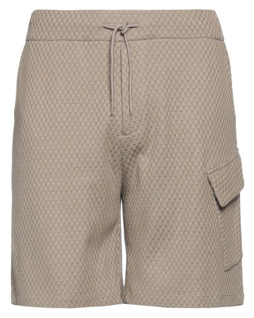Emporio Armani Gray Shorts & Bermuda Shorts for men