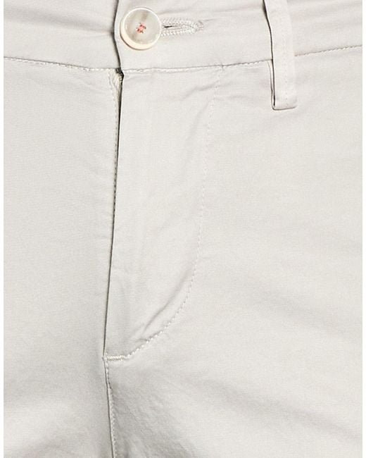 RE_HASH White Light Pants Cotton, Elastane for men
