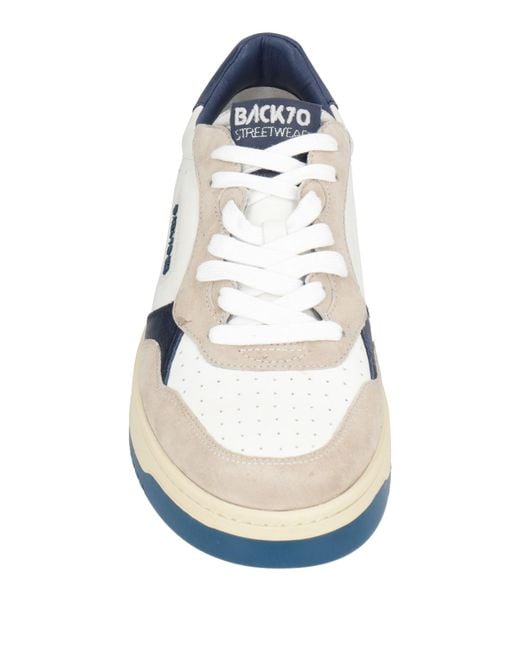 Back 70 White Sneakers Leather for men