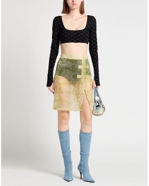 Mini-jupe DSquared² en coloris Yellow