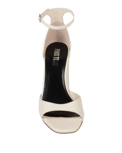 Paris Texas White Sandals