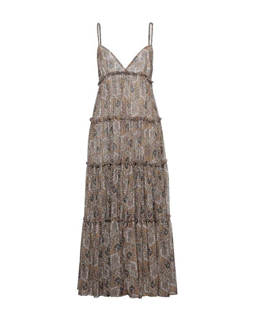 Gaelle Paris Natural Maxi Dress