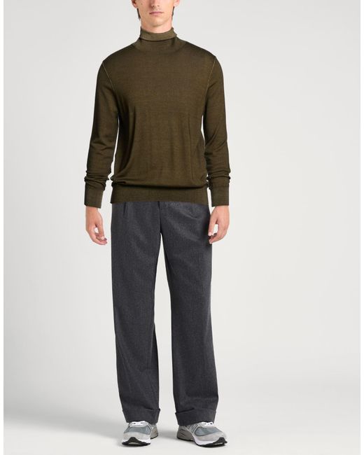 Kangra Green Turtlenecks for men