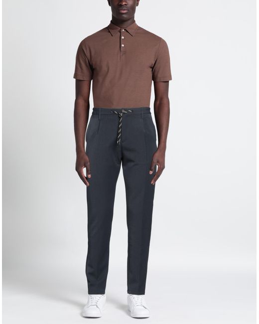 Daniele Alessandrini Blue Trouser for men