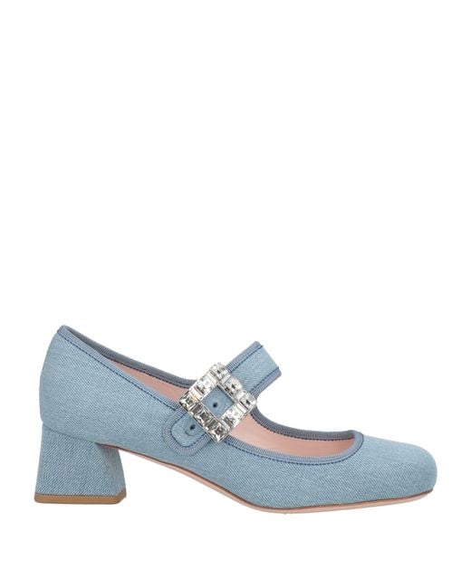 Roger Vivier Blue Pumps