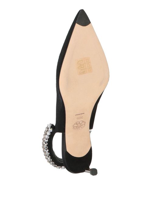 McQueen Black Pumps Leather