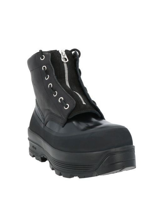 Diemme Black Spezzamonte Ankle Boots Leather for men