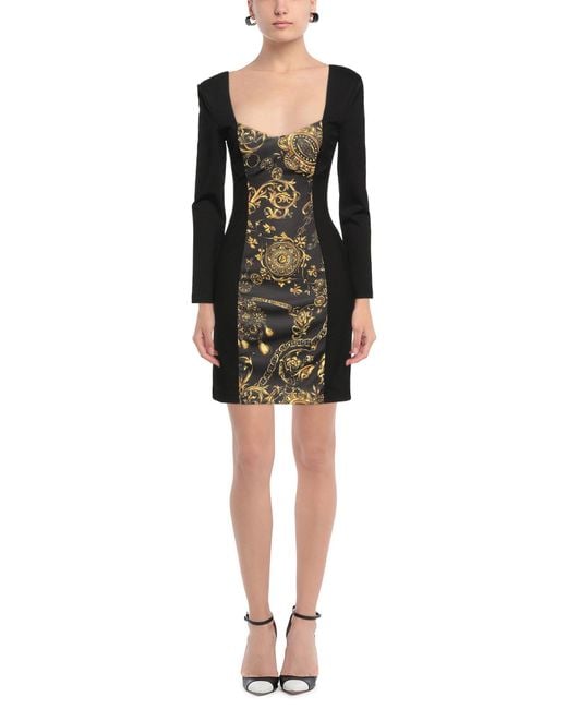 Versace Jeans Couture Black Mini Dress