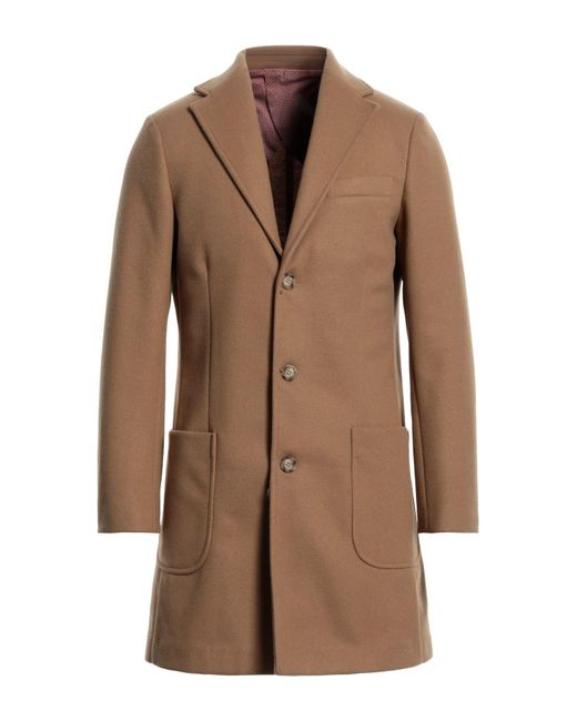 Squad² Brown Coat for men